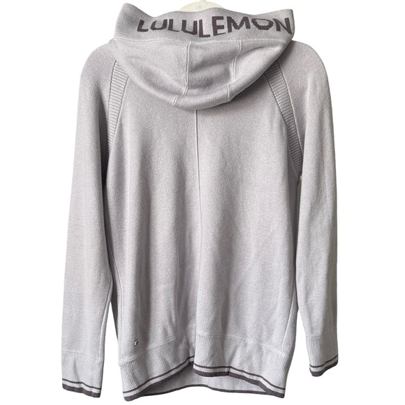 RARE Lululemon Soothe Away Hoodie in Stargaze/Graphite Purple - Size 6 - Picture 12 of 14